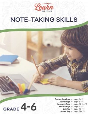 Note-taking Skills – Grades 4-6