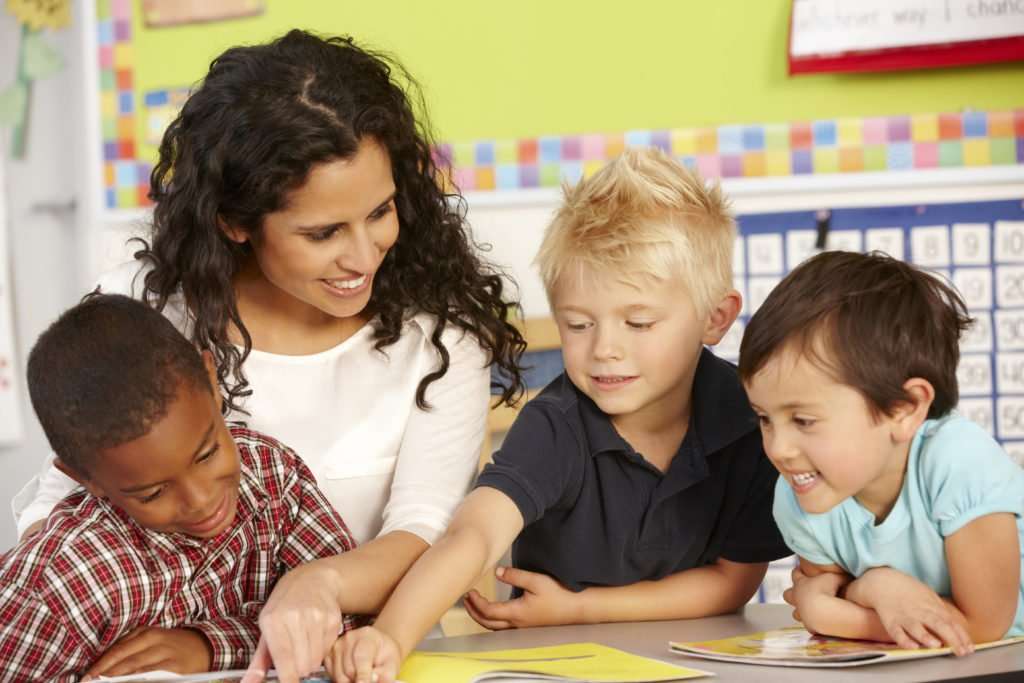 Teacher Building Rapport with Students