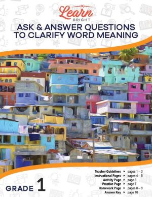 Ask & Answer Questions to Clarify Word Meaning