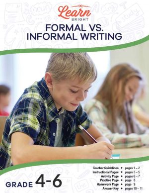 Formal vs. Informal Writing