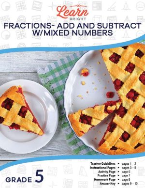Fractions—Add and Subtract with Mixed Numbers