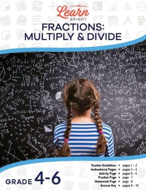 Multiplying and Dividing Fractions Cover Page