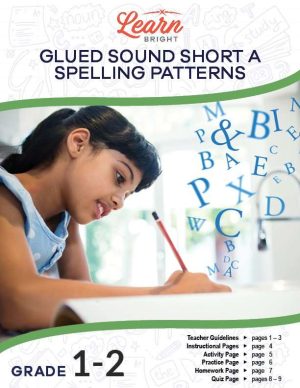 Glued Sound Short A Spelling Patterns