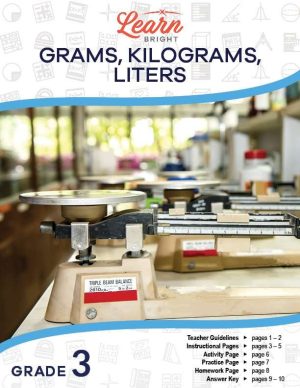 Grams, Kilograms, Liters