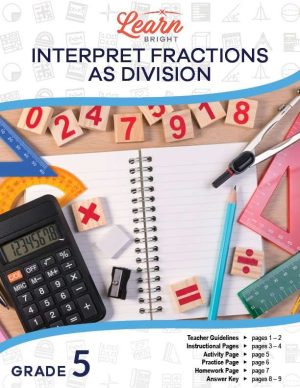 Interpret Fractions as Division
