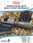 Operations with Multi-Digit Decimals