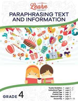 Paraphrasing Text and Information