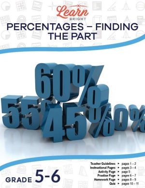 Percentages – Finding the Part