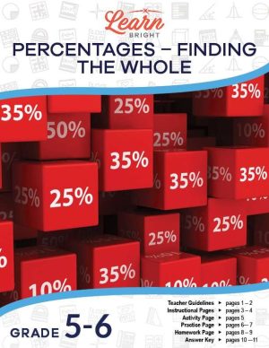 Percentages – Finding the Whole