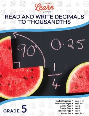 Read and Write Decimals to Thousandths