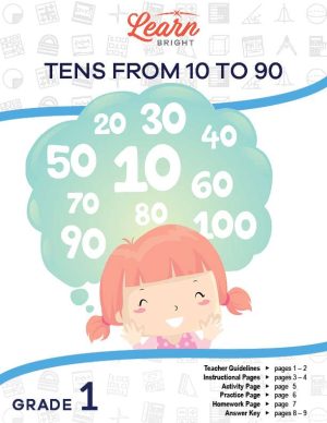 Tens from 10 to 90
