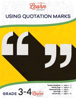 Using Quotation Marks