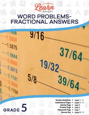 Word Problems - Fractional Answers
