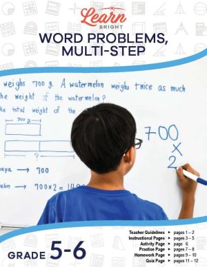 Word Problems, Multi-Step