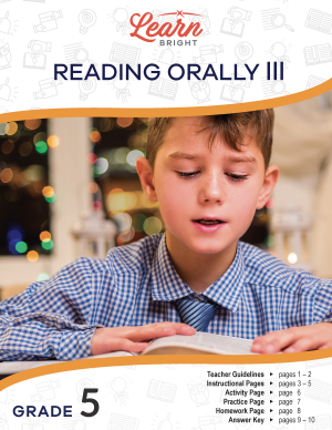 Reading Orally III