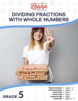 Dividing Fractions with Whole Numbers