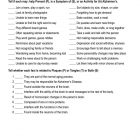 This is the practice worksheet for the Alzheimer's Disease lesson plan. The orange Learn Bright logo is in the top-right corner of the page.