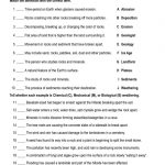 This is the practice worksheet for the Weathering and Erosion lesson plan. The orange Learn Bright logo is in the top-right corner of the page.