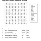 This is the homework worksheet for the What Lives in the Ocean lesson plan. The orange Learn Bright logo is in the top-right corner of the page.