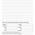 This is an activity worksheet for the Character Types lesson plan. The orange Learn Bright logo is in the top-right corner of the page.