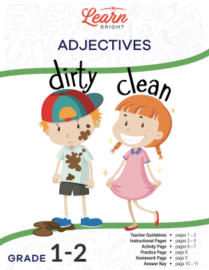 Boy with dirt on him. Girl is clean.