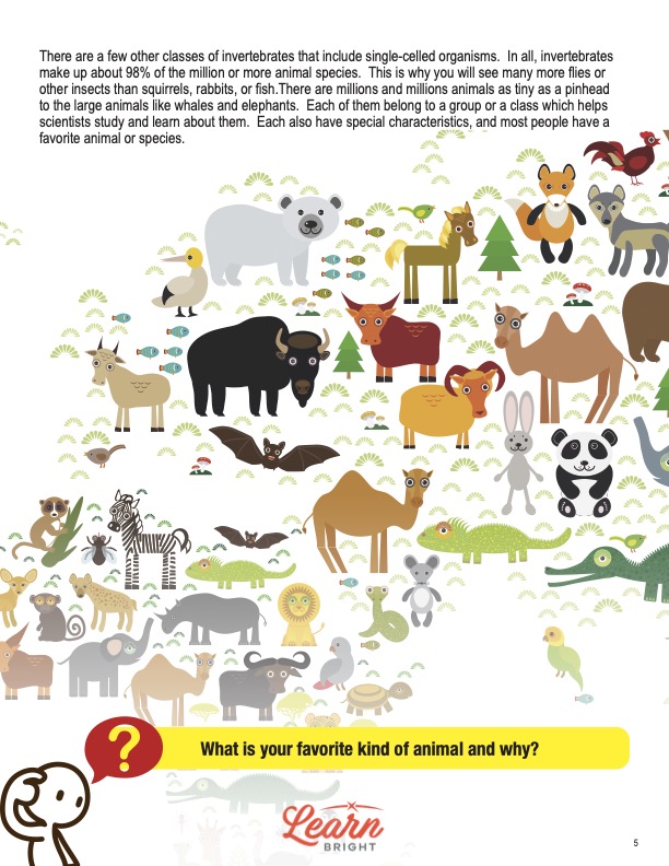 Animal Classification, Free PDF Download - Learn Bright