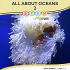 This is the title page for the All about Oceans STEM 2 lesson plan. The main image is of an anemone and a clown fish. The orange Learn Bright logo is at the top of the page.