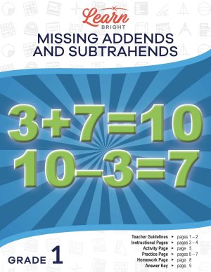 Missing Addends and Subtrahends