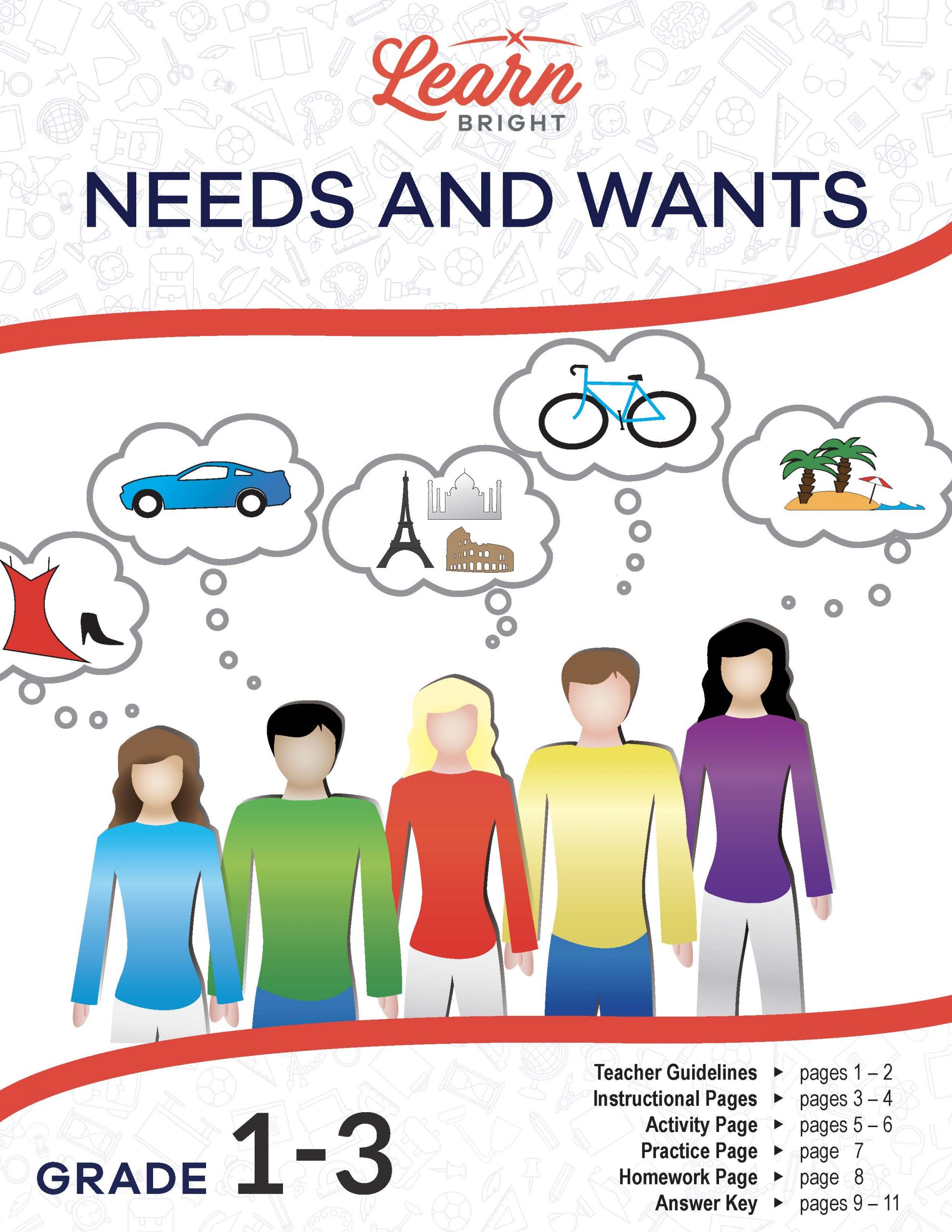 Needs And Wants Free Pdf Download Learn Bright
