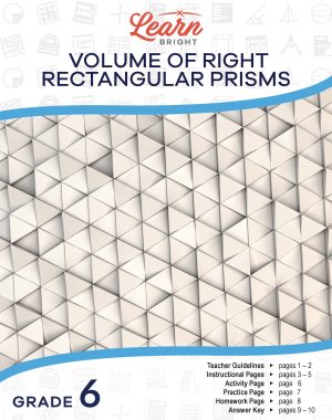 Volume of Right Rectangular Prisms