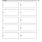 Activity worksheet for our beginning sounds lesson plan
