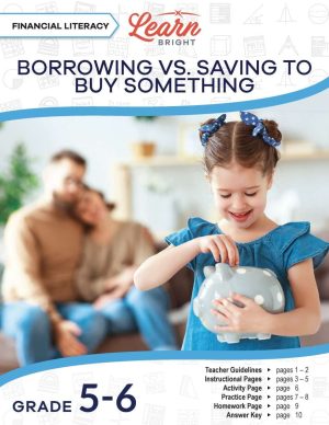 girl saving money in a piggy bank