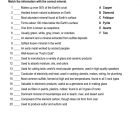 This is the practice worksheet for the Minerals lesson plan. The orange Learn Bright logo is in the upper right corner of the page.