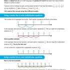 Multiplying Fractions Using a Number Line or Graphic Content Page