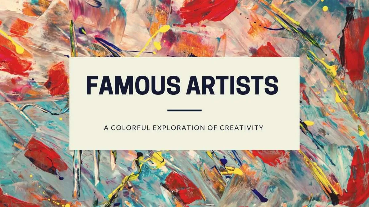 Famous Artists for Kids: A Colorful Exploration of Creativity