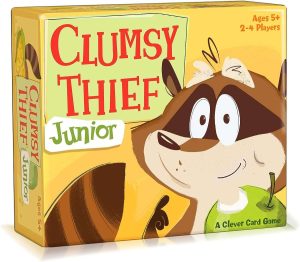 Melon Rind Clumsy Thief Junior Math Game - Adding to 10 Card Game for Kids (Ages 5 and up)