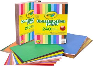 Crayola Construction Paper - 480ct (2 Pack), Bulk School Supplies For Kids, Classroom Supplies for Preschool, Elementary, Great for Arts & Crafts