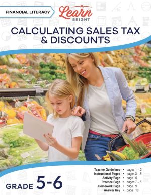 Calculating Sales Tax and Discounts Cover Page