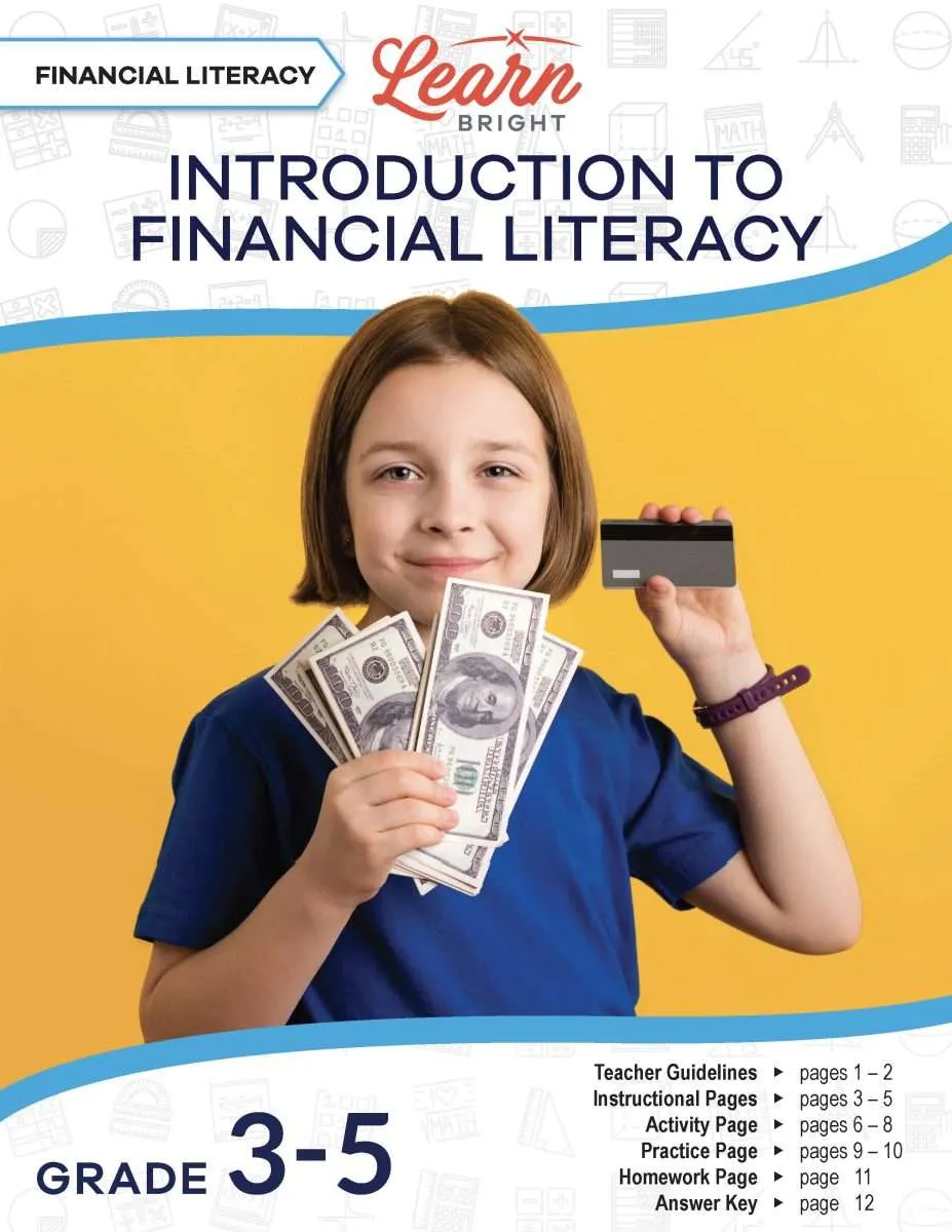 Introduction to Financial Literacy Cover Page
