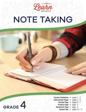 Note Taking Cover Page
