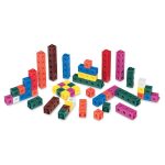 hand2mind Snap Cubes, Math Linking Cubes, Plastic Cubes, Snap Blocks, Color Sorting, Connecting Cubes, Math Manipulatives, Counting Cubes for Kids Math, Math Cubes, Math Counters (Set of 500)