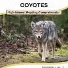 This is the title page for the Coyotes lesson plan. The main image is of a grey coyote walking down a path int he forest. The orange Learn Bright logo is at the top of the page.