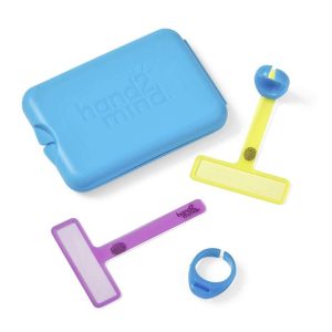 hand2mind FingerFocus Highlighter To Go, Dyslexia Tools For Kids, Guided Reading Strips, ADHD Tools, Highlight Reader Strips, Reading Tools for Kids, Calm Strips, Reading Pointers For Kids (1 Pack)