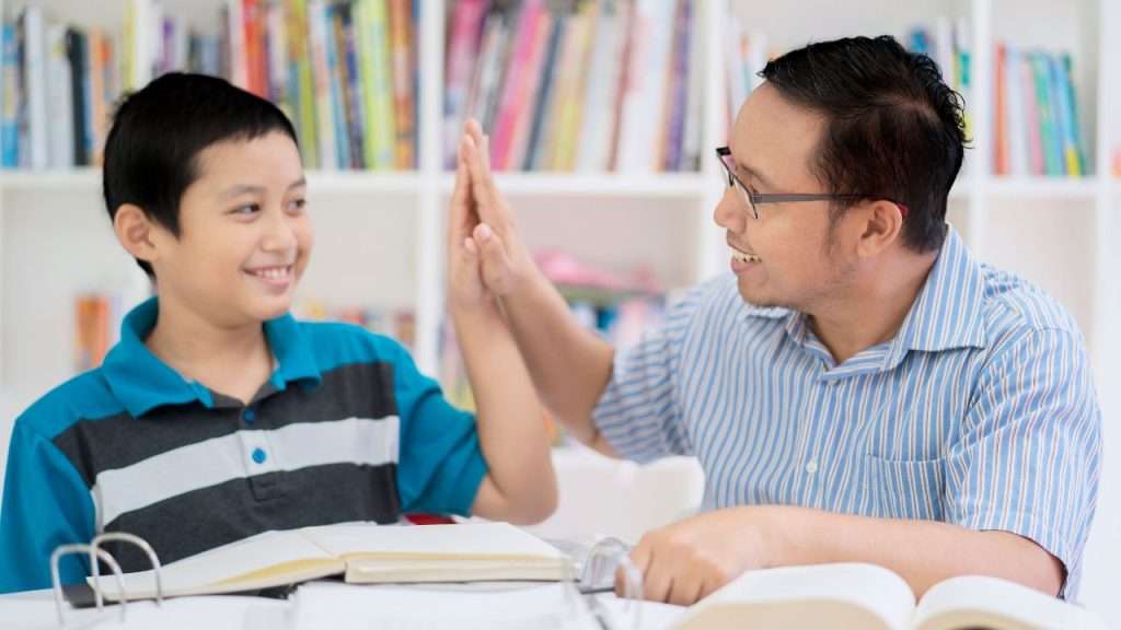 overcoming test anxiety high five
