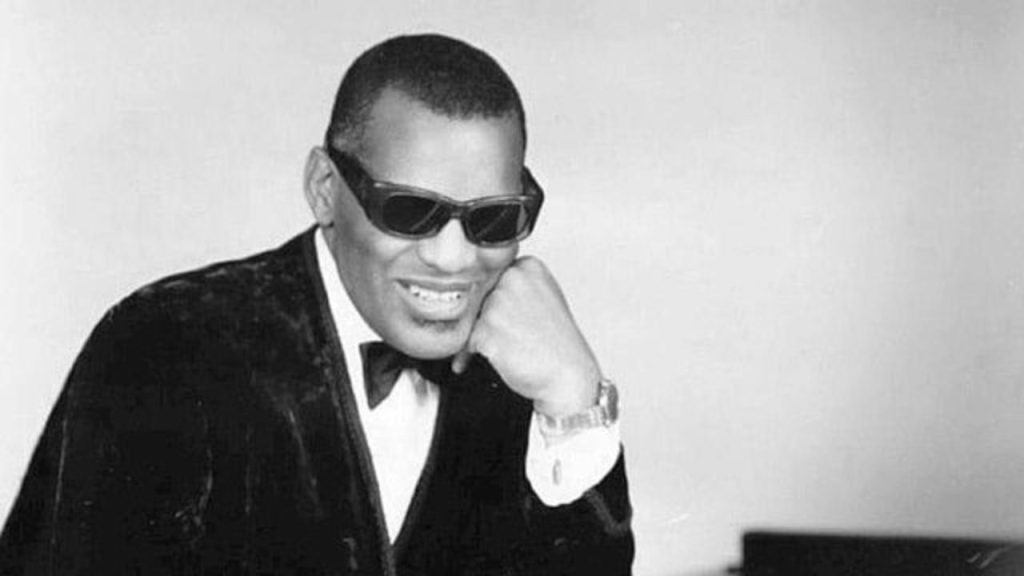 Ray Charles, famous blind man