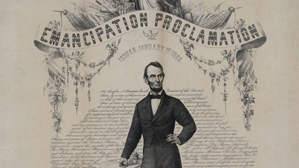 January Fun Fact: Abraham Lincoln Signs The Emancipation Proclamation