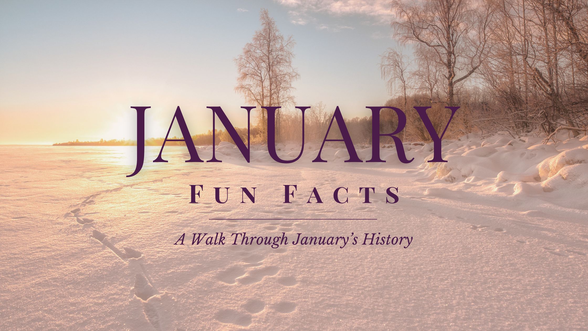 January Fun Facts Blog Cover