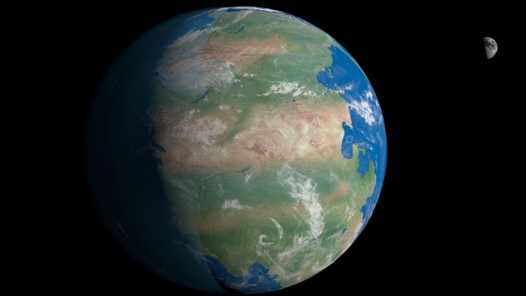 Florida before pangea split