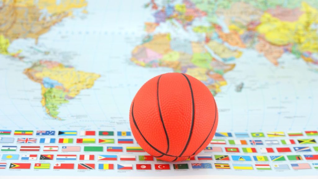 basketball is all over the world