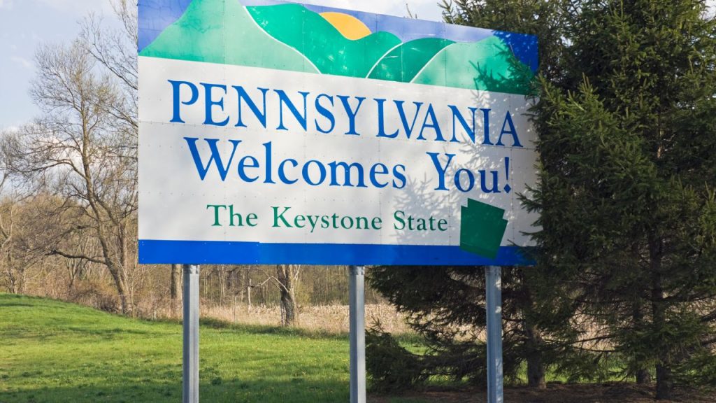 Pennsylvania welcomes you!
